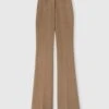 ERMANNO SCERVINO Wool Blend Bootcut Trousers -Angelina Store D476P327GVP M4710 01